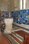 Image for The Font, St Mary's Church, Gayton, Northants.