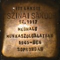 Image for Szinai Sándor Budapest, Hungary