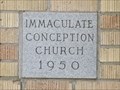 Image for 1950 - Immaculate Conception Catholic Church - McCook TX