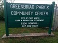 Image for Greenbriar Park - Ft. Worth, TX
