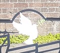 Image for Dove of Peace, WWII Memorial Bench - Damory Street - Blandford Forum, Dorset, UK