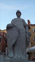 Image for Statues "personification of Law and Justice", Piran / Slowenia