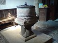 Image for Fonts, The Church of St Michael the Archangel, Kirkby Malham, North Yorks, UK
