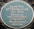 Image for Lord Pitt of Hampstead - North Gower Street, London, UK