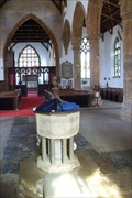 Image for St.Mary's Church Font, Everdon, Northamptonshire.