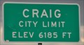 Image for Craig, Colorado (Western Approach) ~ Elevation 6185 Feet