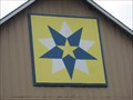 Image for “Five Pointed Star” Barn Quilt – Jefferson, IA