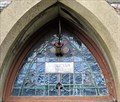 Image for Stained Glass 'Fanlight' Window - Former Park View Wesleyan Chapel - Kirk Michael, Isle of Man