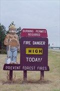 Image for Smokey Bear - Eagle River, Wisconsin