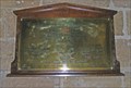 Image for Stainborough WW1 Memorial Tablet, All Saints Church, Silkstone, U.K.