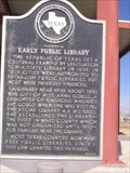 Image for Vicinity of Early Public Library