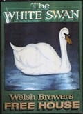 Image for The White Swan - Pub Sign - Swansea, Wales.
