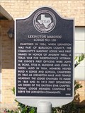 Image for Lexington Masonic Lodge No. 138