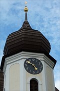Image for Kostelní hodiny // Church clock, Zelezna Ruda, CZ