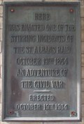 Image for Civil War Adventure - St. Albans, Vermont