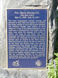 Image for Pte Harry Brown, V.C.  --  Omemee, Ontario