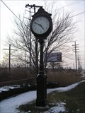 Image for Spencer Oil Co. Town Clock - Common Road - Roseville, MI.