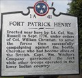 Image for Fort Patrick Henry - 1A 41 - Kingsport, TN