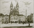 Image for Old Town Square and Tyn Church by Tavík František Šimon - Praha, Czech republic