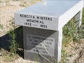 Image for Rebecca Winters Memorial - Scotts Bluff National Monument - Gering, NE