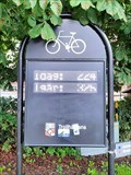 Image for Cyclist counter near the Klaffbron - Trollhättan, Västra Götalands Län, Sweden