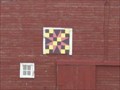Image for Lee Avenue Barn Quilt, rural Pierson, IA