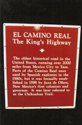 Image for OLDEST - Historical Road in the United States - Anthony, NM