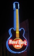 Image for Hard Rock Cafe - Artistic Neon - Memphis, Tennessee, USA.