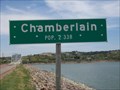 Image for Population Sign, Chamberlain, South Dakota
