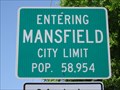 Image for Mansfield, TX - Population 58,954