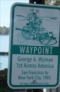 Image for Waypoint - George A. Wyman 1st across America - Cayuga, NY
