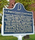 Image for La Porte County Courthouse Historical Marker - La Porte, IN