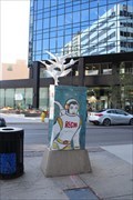 Image for Space Voyager traffic control box -- 11th & Hamilton, Regina SK CAN