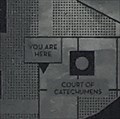 Image for Christ Cathedral "You are Here" Map (Court of Catechumens) - Garden Grove, CA