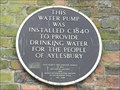 Image for Brown Plaque - Town Pump - Aylesbury