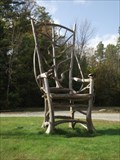 Image for Rustic Chair - Schroon Lake, New York