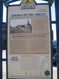Image for Lincoln on the Circuit marker - Decatur, IL