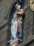 Image for Clock Tower Statues - Mars - Cardiff Castle, Wales.