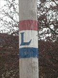 Image for Painted Lincoln Highway Marker – Grand Junction, IA