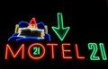 Image for Motel 21 - Neon Schild - Hamburg, Germany
