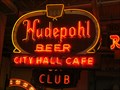 Image for City Hall Cafe -  Hudepohl Beer - American Sign Museum - Cincinnati, OH