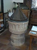 Image for Font, St Mary's, Shrawley, Worcestershire, England
