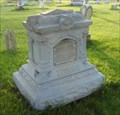 Image for George & Hanna Zerbie - Zinc Headstone - Sulphur Springs, Ohio
