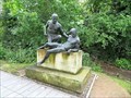 Image for Naked Good Samaritan statue moved to Queen Elizabeth Hospital Birmingham, Edgbaston, Birmingham, U.K.