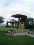 Image for World's Largest Mushrooms - Vilna, Alberta