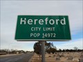 Image for Hereford, TX - Population 14972