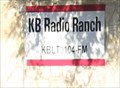 Image for "KB Radio Ranch, KBLT 104 FM" -- Leakey TX USA