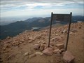 Image for Barr Trail, summit of Pikes Peak