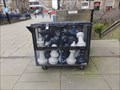Image for Giant Chess Board Outside Central Library and Art Gallery - Huddersfield, UK