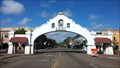 Image for OLDEST -- Freestanding Welcome Arch in the U.S. - Lodi Mission Arch - Lodi, CA